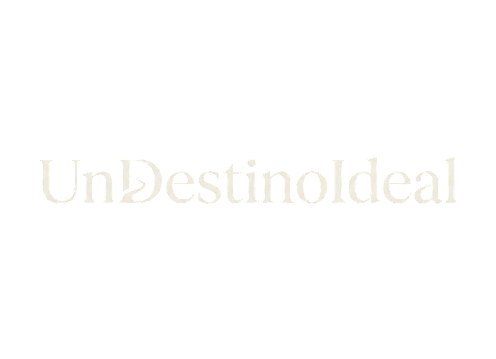 logo ofiicial UnDestinoIdeal. Un destino no es un lugar. Es una decisión.